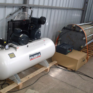 Pulsating pressure test applied to water pipe